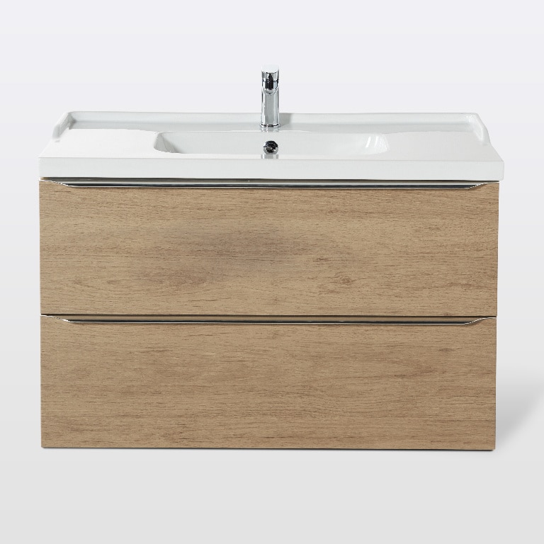 Baza dulap suspendat, model stejar, 100 x 60 x 45 cm - Imandra