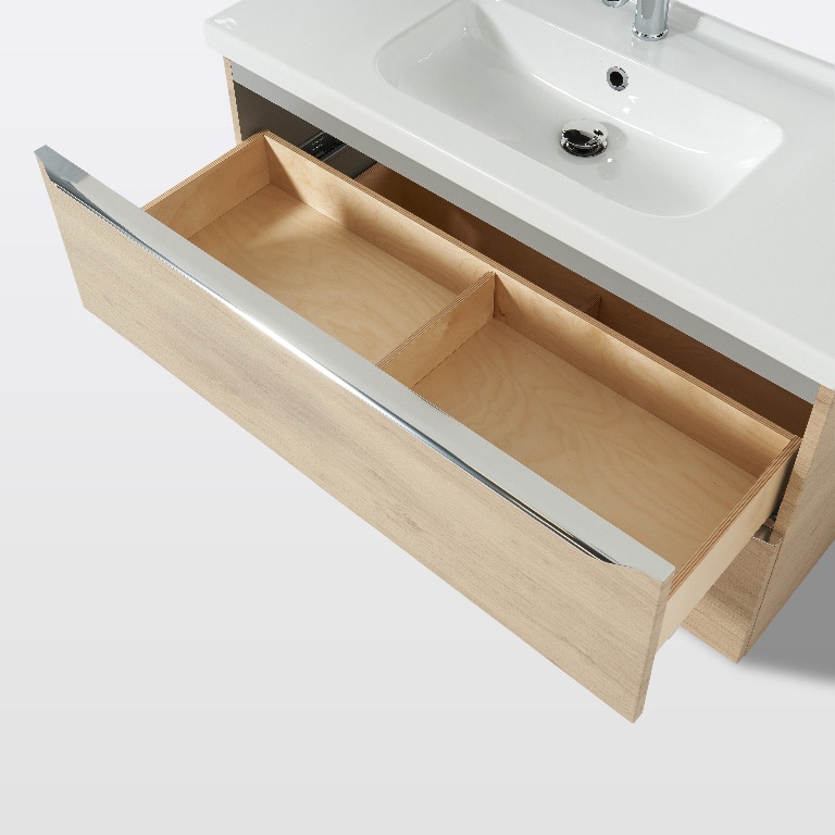 Baza dulap suspendat, model stejar, 100 x 60 x 45 cm - Imandra