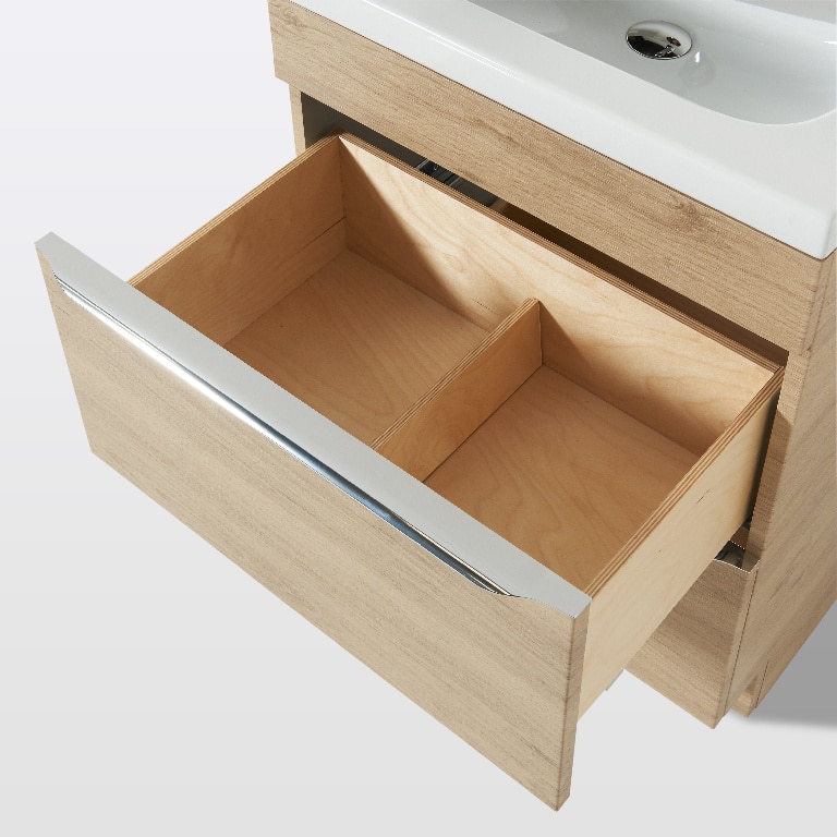 Masca lavoar GoodHome Imandra, 60 x 45 x 82 cm, stejar