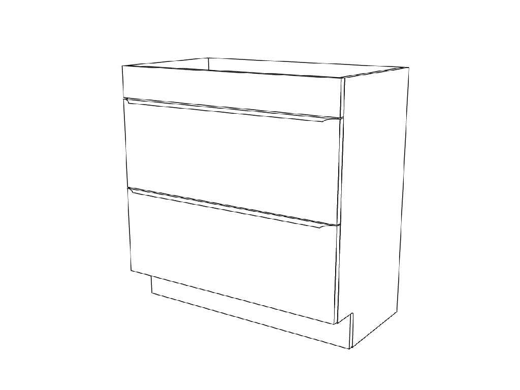 Baza lavoar, maro, 80 x 82 x 45 cm • GoodHome Imandra