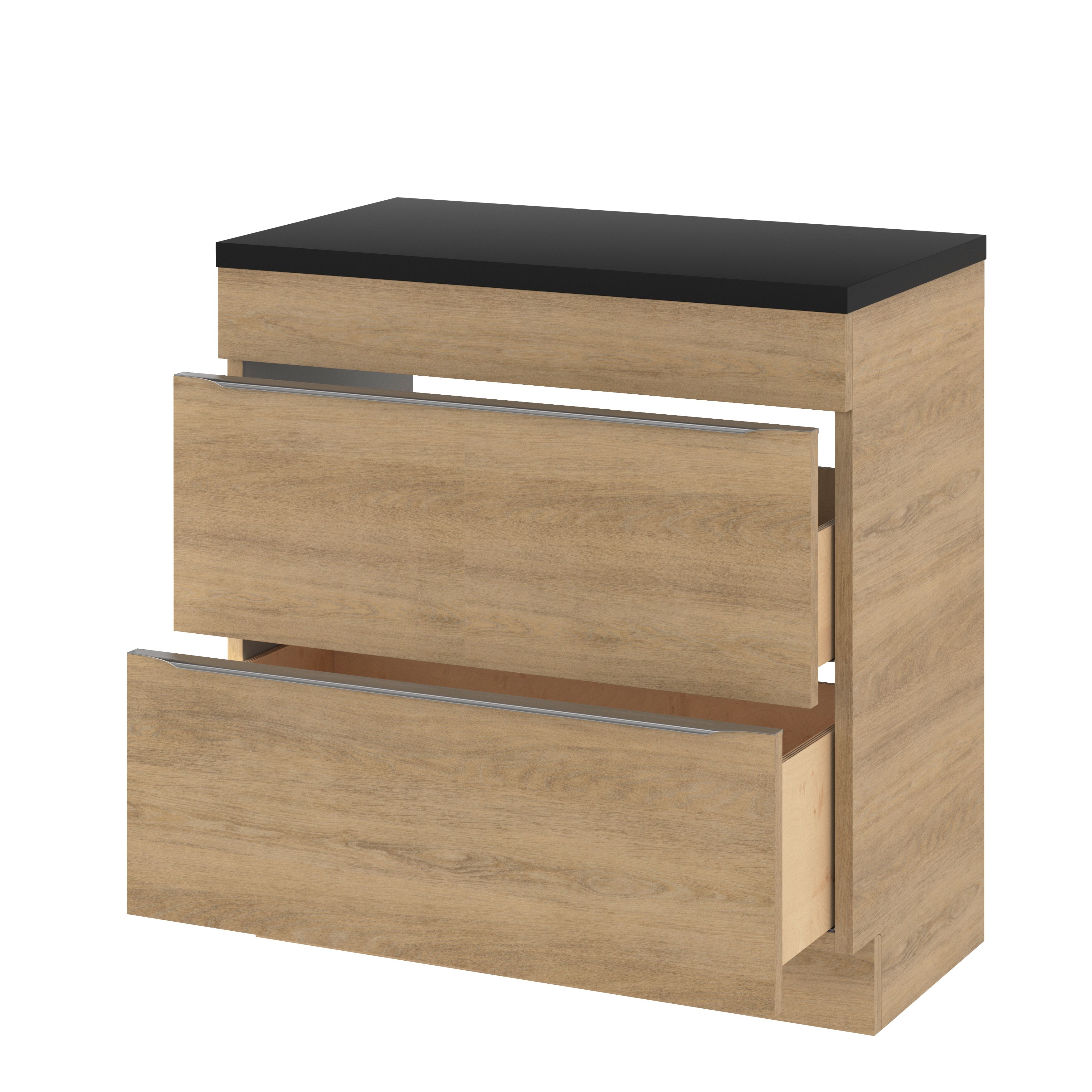 Baza lavoar, maro, 80 x 82 x 45 cm • GoodHome Imandra