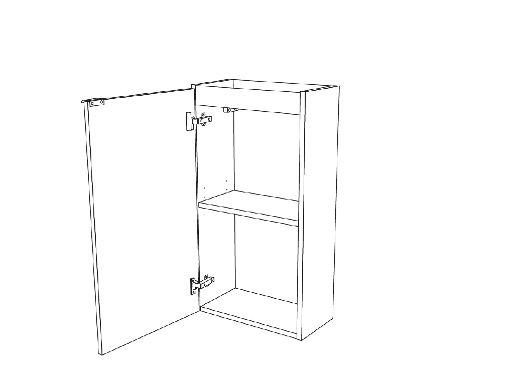 Masca lavoar GoodHome Imandra, 44 x 55 x 23 cm, crem