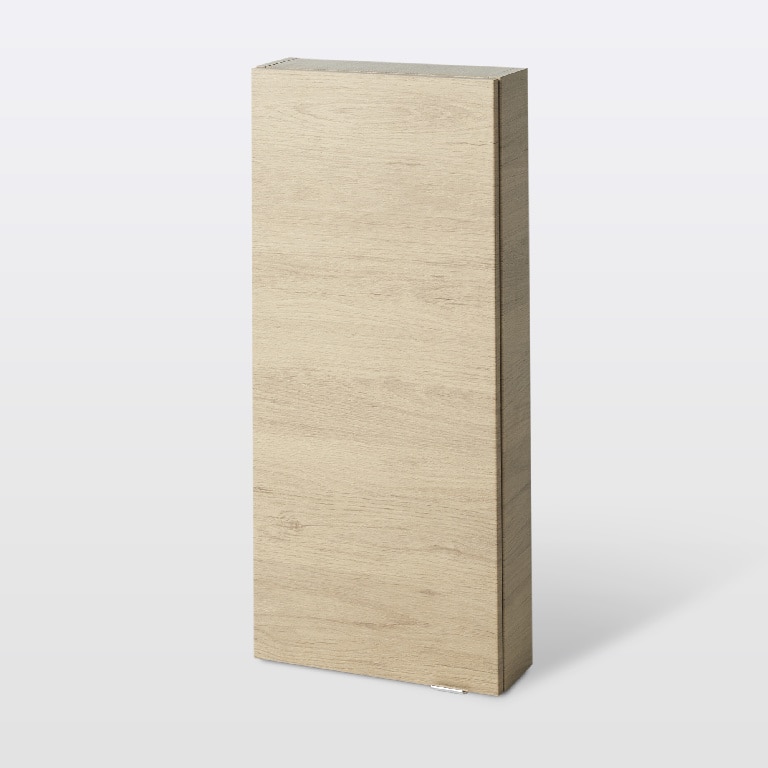 Dulap baie suspendat, maro, 90 x 40 x 15 cm  GoodHome Imandra