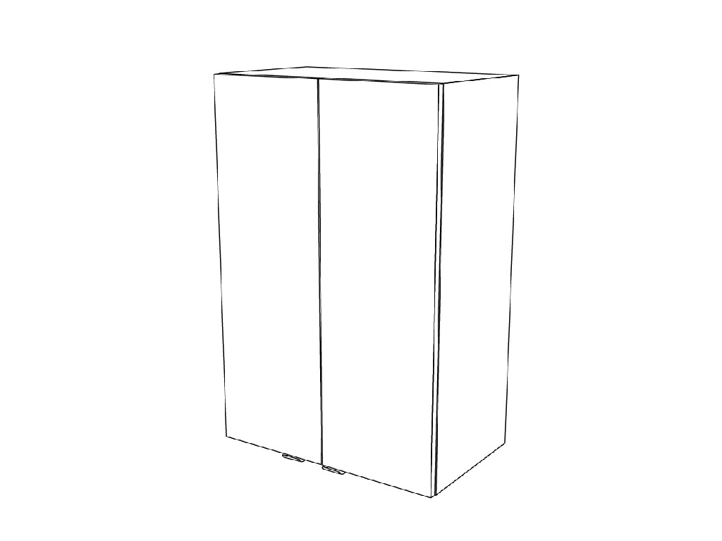 Dulap baie suspendat, maro, 90 x 60 x 36 cm  GoodHome Imandra