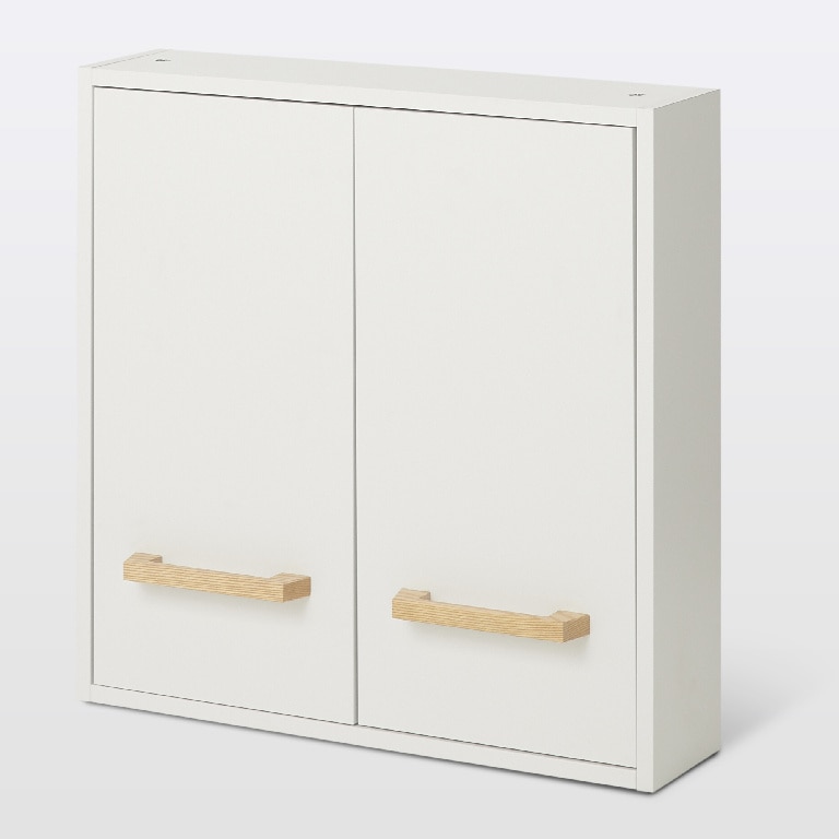 Dulap baie GoodHome Ladoga, suspendat, 60 x 15 x 60 cm, alb