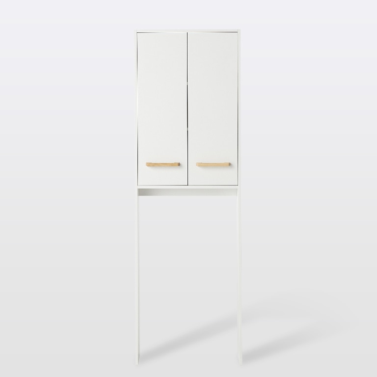 Dulap baie de perete, alb, 60 x 190 x 15 cm  Cooke & Lewis