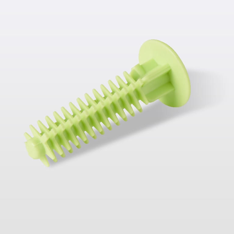 Cuie fixare plinta, PVC, alb, 27 x 5 x 5 mm  GoodHome