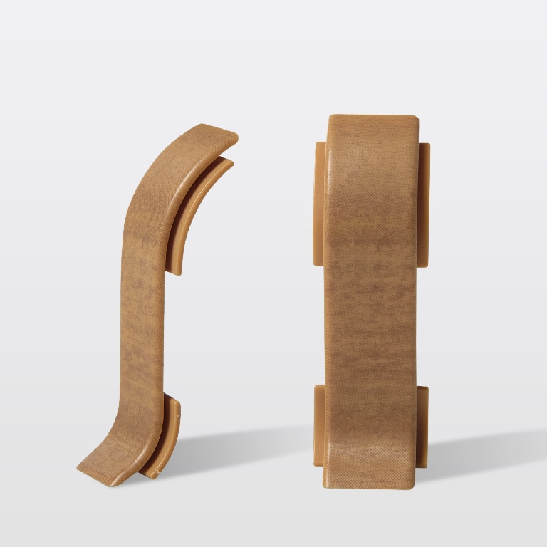 Accesorii imbinare plinta, PVC, fag, 44 x 22.8 mm  Decor