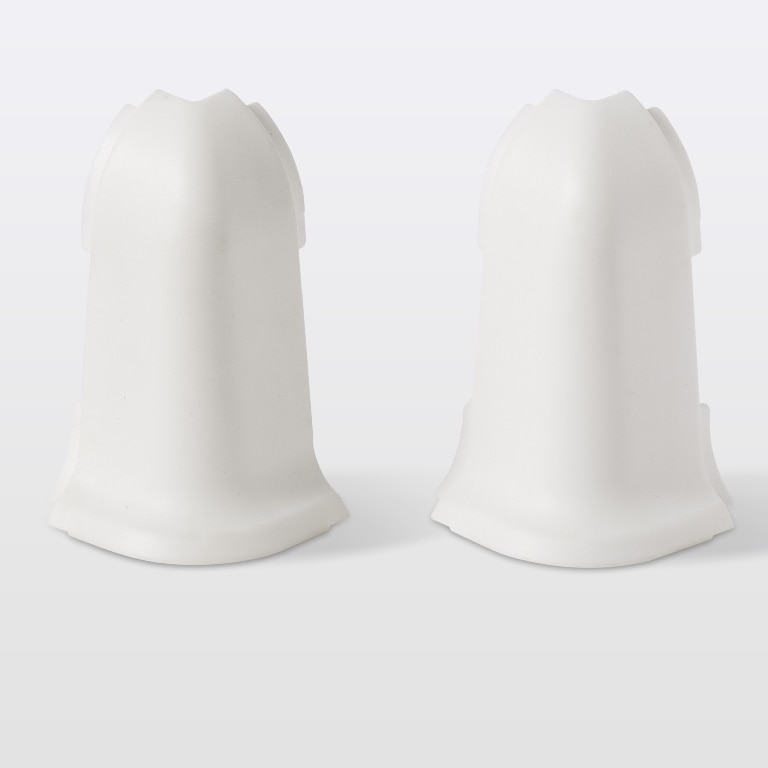 Coltar exteriorplinta, PVC, alb, 56.7 x 29.3 mm  GoodHome