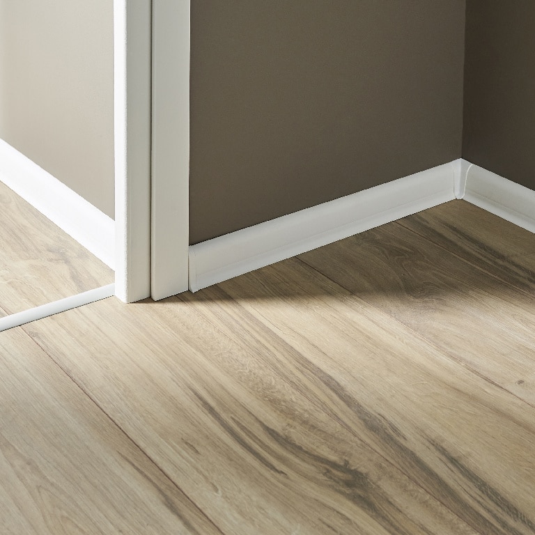 Accesorii imbinare plinta, PVC, alb, 5700 x 57 x 23.3 mm GoodHome