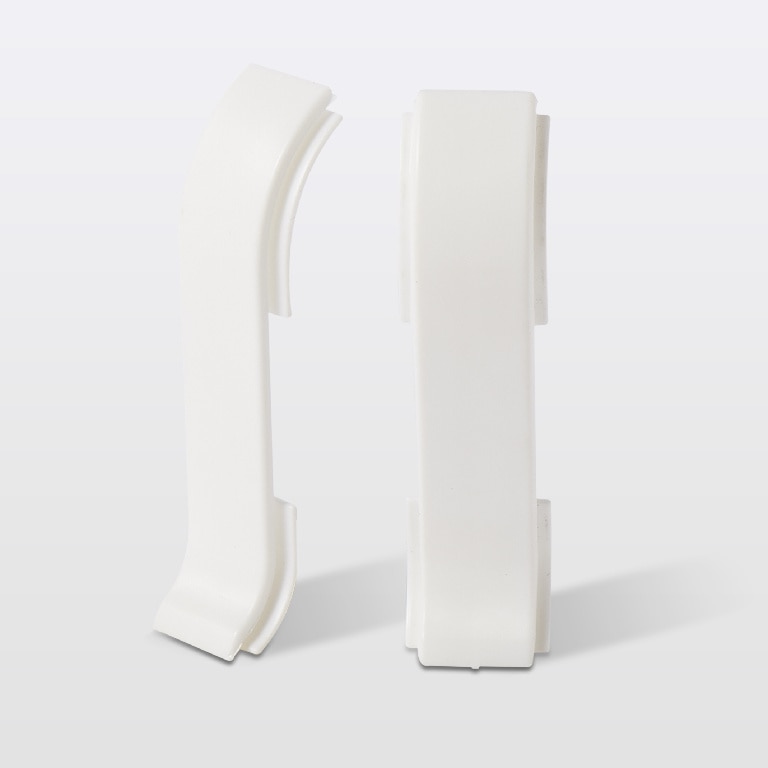 Accesorii imbinare plinta, PVC, alb, 5600 x 56 x 23.3 mm  GoodHome