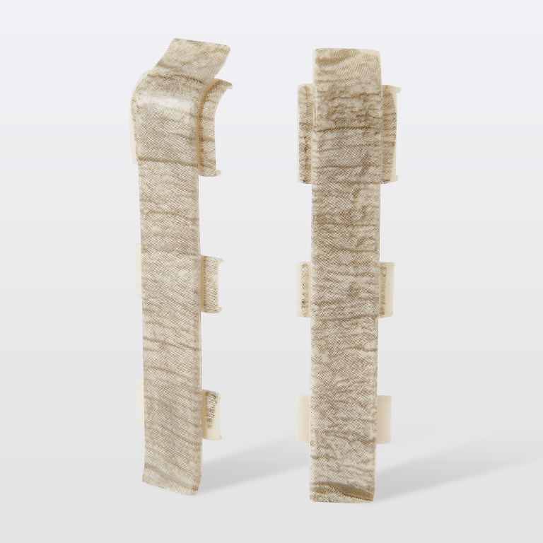 Accesorii imbinare plinta parchet, PVC, lemn, 75 x 24 mm  GoodHome