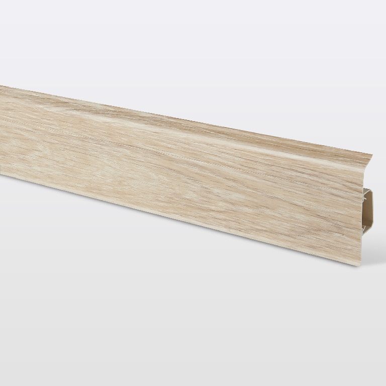 Plinta GoodHome, PVC, Decor 685, 220x7.5 cm, grosime 24 mm, bej