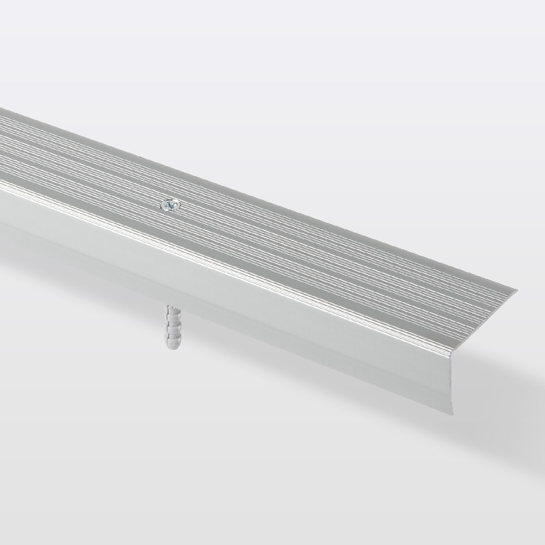 Profil GoodHome, 180x4 cm, argintiu