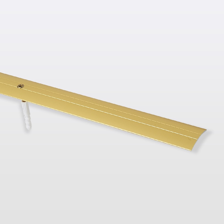 Banda de acoperire curbata, aluminiu, efect cromat, 93 x 3 cm x 1 mm GoodHome