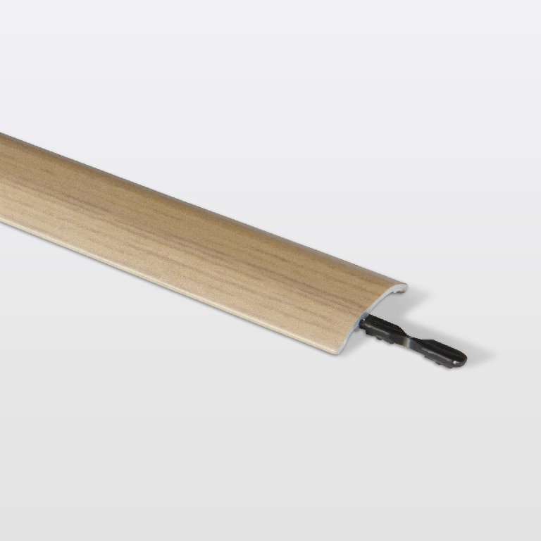 Profil de trecere, aluminiu, efect lemn, 93 x 3.7 cm x 1.2 mm • GoodHome TBC 148046