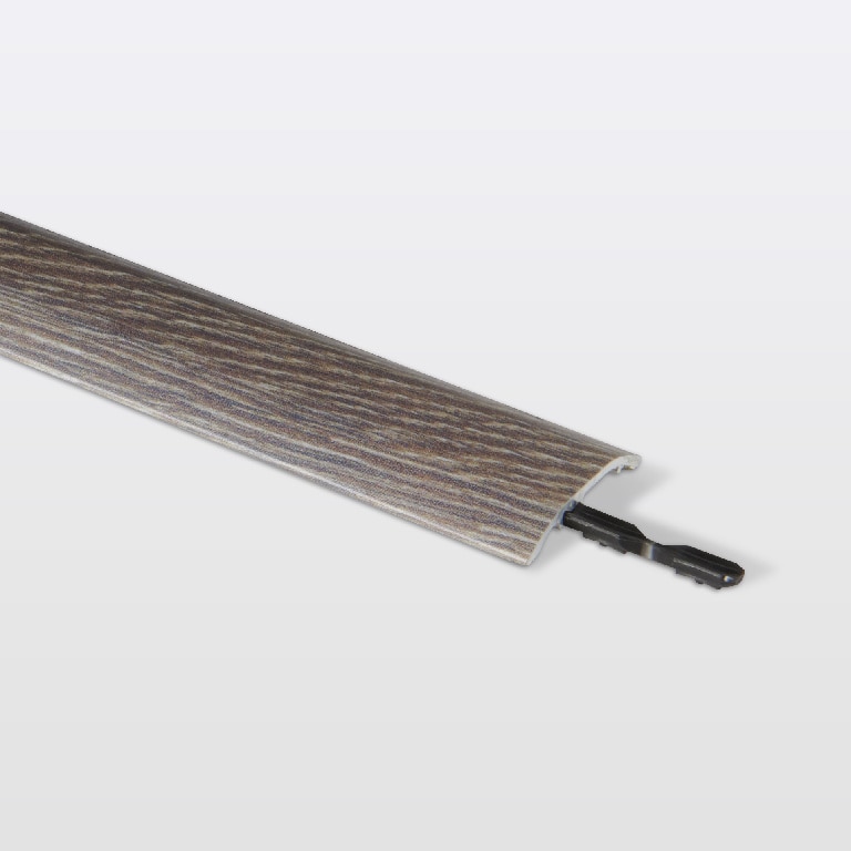 Profil de trecere, aluminiu, efect lemn, 93 x 3.7 cm x 1.2 mm • GoodHome TBC 148056