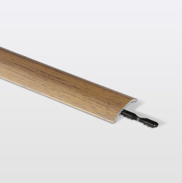 Profil de trecere, aluminiu, efect lemn, 93 x 3.7 cm x 1.2 mm• GoodHome TBC 148064