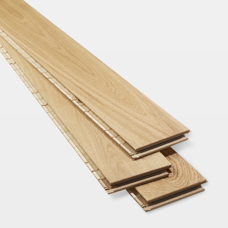 Parchet triplustratificat, 14 mm, stejar, A+, 0.99 mp/cut, 7 bucati GoodHome