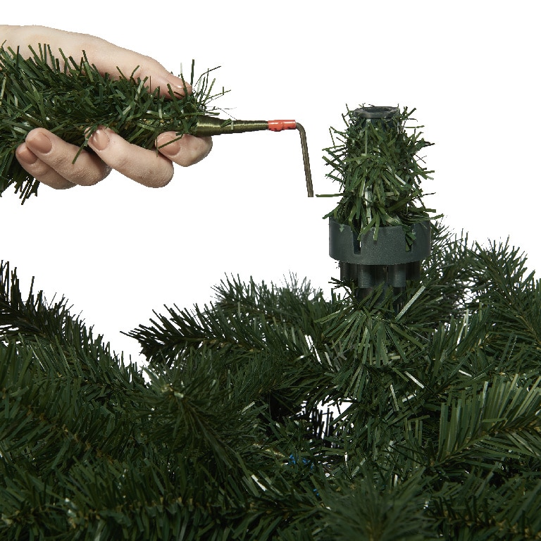 Brad artificial UOFR8006, 213 cm, verde