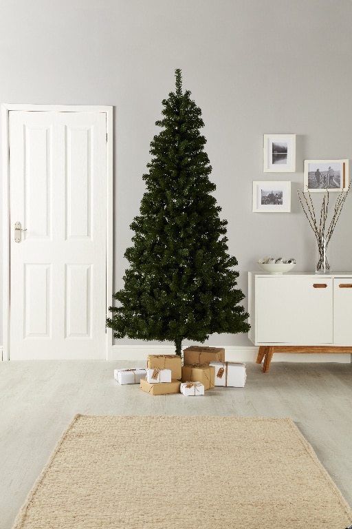 Brad artificial UOFR8006, 213 cm, verde