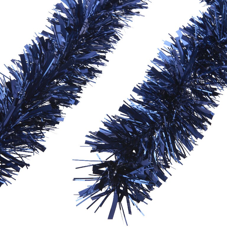 Beteala pentru brad Craciun, 2 m, plastic, bleumarin