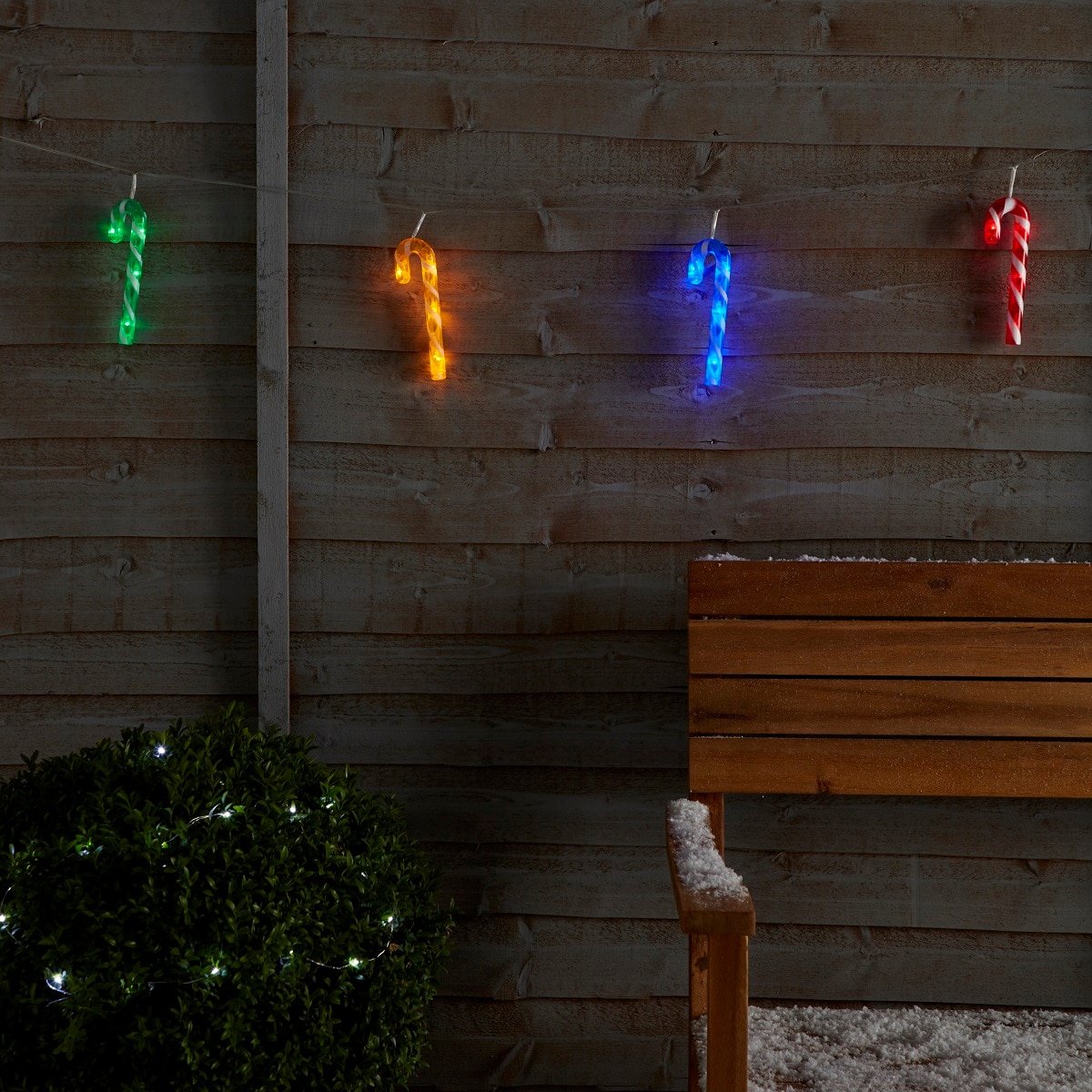 Instalatie Craciun interior/exterior, 32 LED-uri, 2.7 m, multicolor