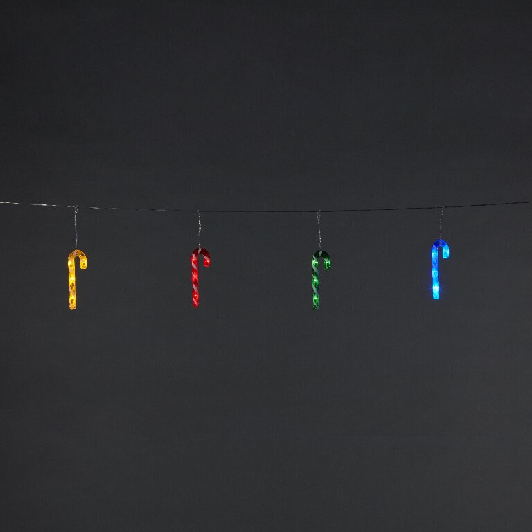 Instalatie Craciun interior/exterior, 32 LED-uri, 2.7 m, multicolor