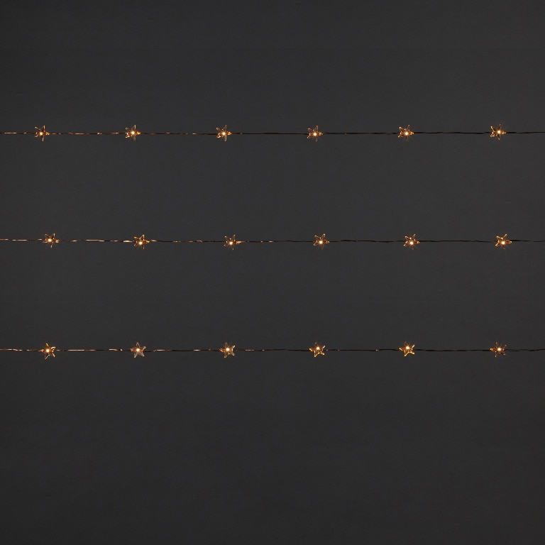 Ghirlanda luminoasa, 100 led-uri, 8 m, iluminare alb cald