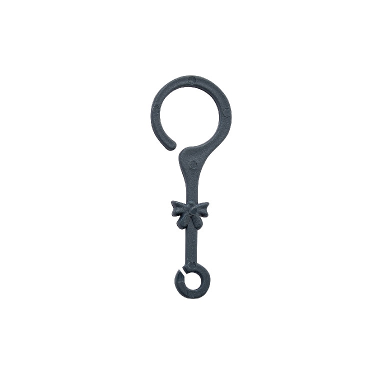 Set carlige decorative Craciun, verde inchis, 50 bucati