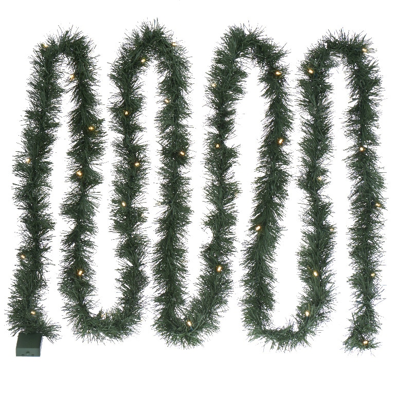 Ghirlanda luminoasa, 50 led-uri, 5.94 m, iluminare alb cald