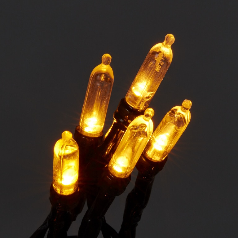 Instalatie de Craciun, 50 LED, 7 m, iluminare alb cald