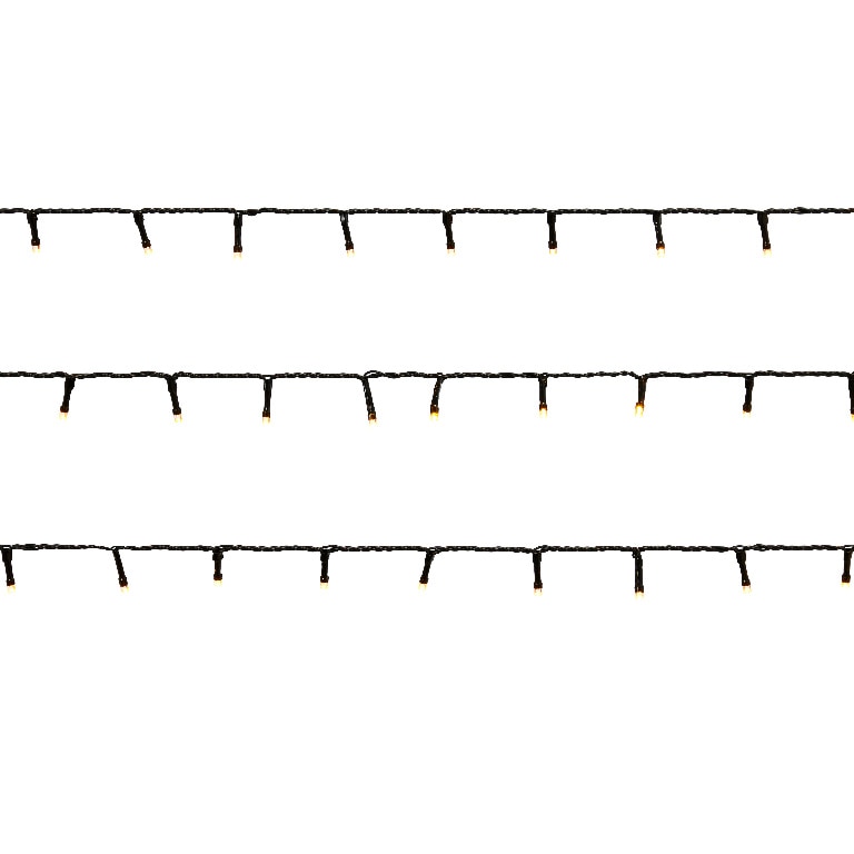 Instalatie de Craciun, 120 LED, 11 m, iluminare alb cald