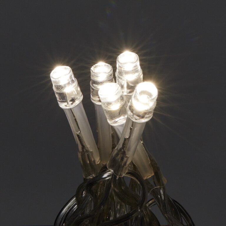 Instalatie de Craciun, 120 LED, 11 m, iluminare alb rece