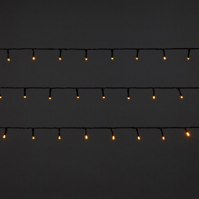 Instalatie de Craciun, 240 LED, 20 m, iluminare alb cald