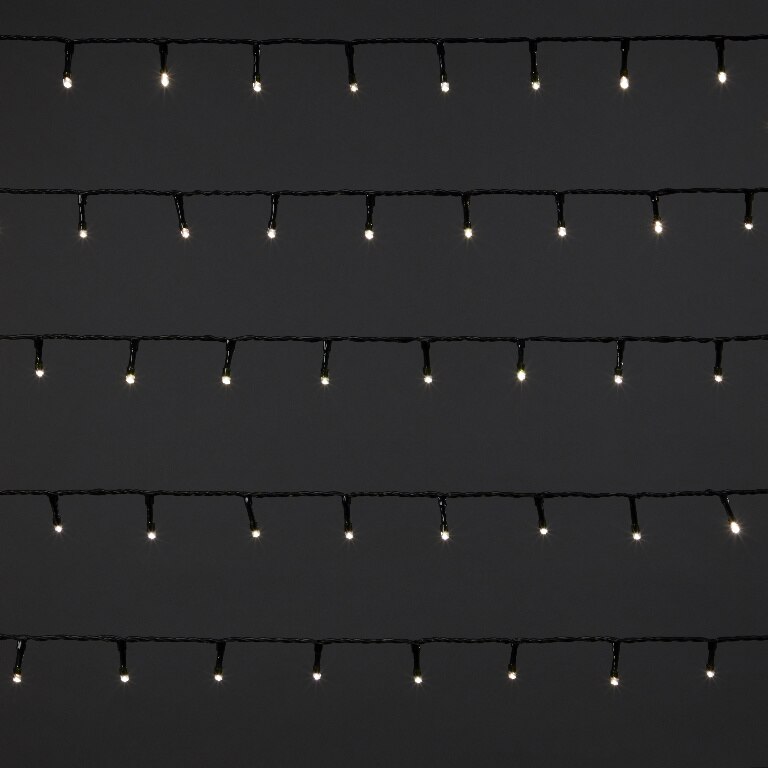 Instalatie de Craciun, 400 LED, 35 m, iluminare alb rece