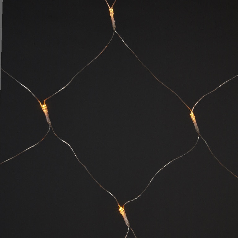 Plasa luminoasa, 120 LED, 2x1.5 m, iluminare alb cald