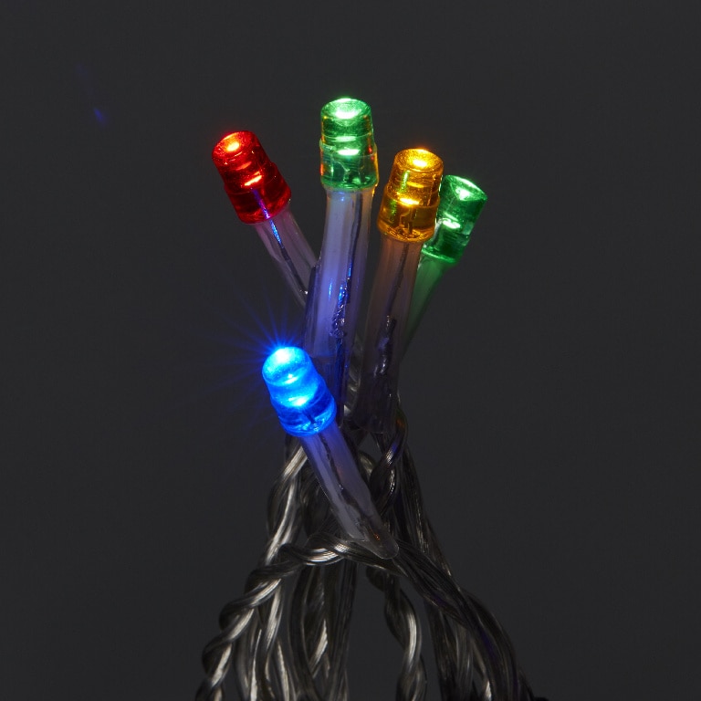 Perdea de lumini LED, 240 leduri, 8 functii, 1.5x2m, iluminat multicolor