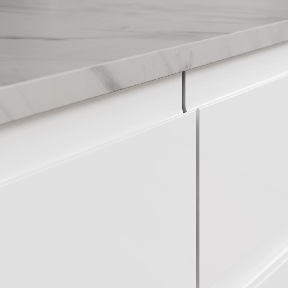 Front usa GOODHOME Garcinia, 49.7 x 35.6 cm, alb lucios