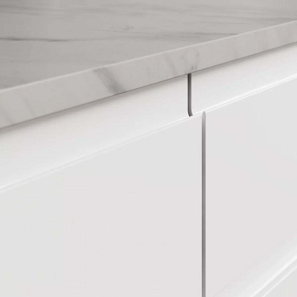 Front usa GOODHOME Garcinia, 80 x 35.6 cm, alb lucios