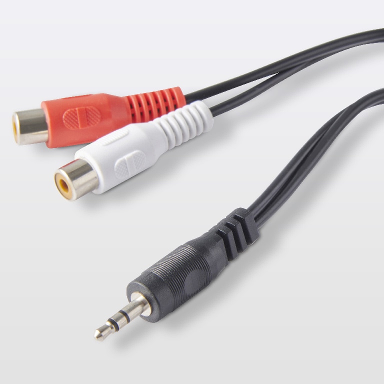 Cablu 2rca jack 3.5 1.5m