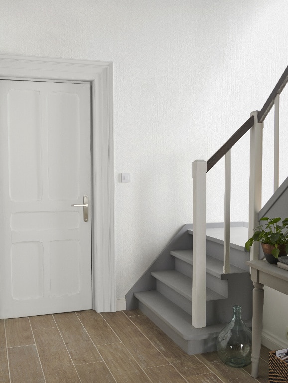 Tapet netesut GOODHOME, 0.53 x 10.05 m, alb