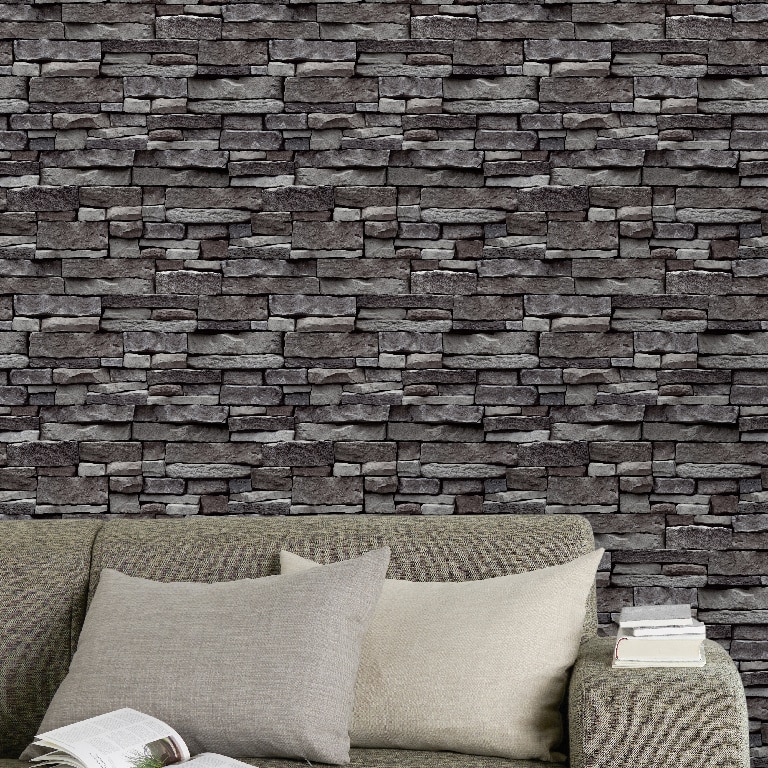 Tapet duplex, 0.53 x 10 m, ardezie
