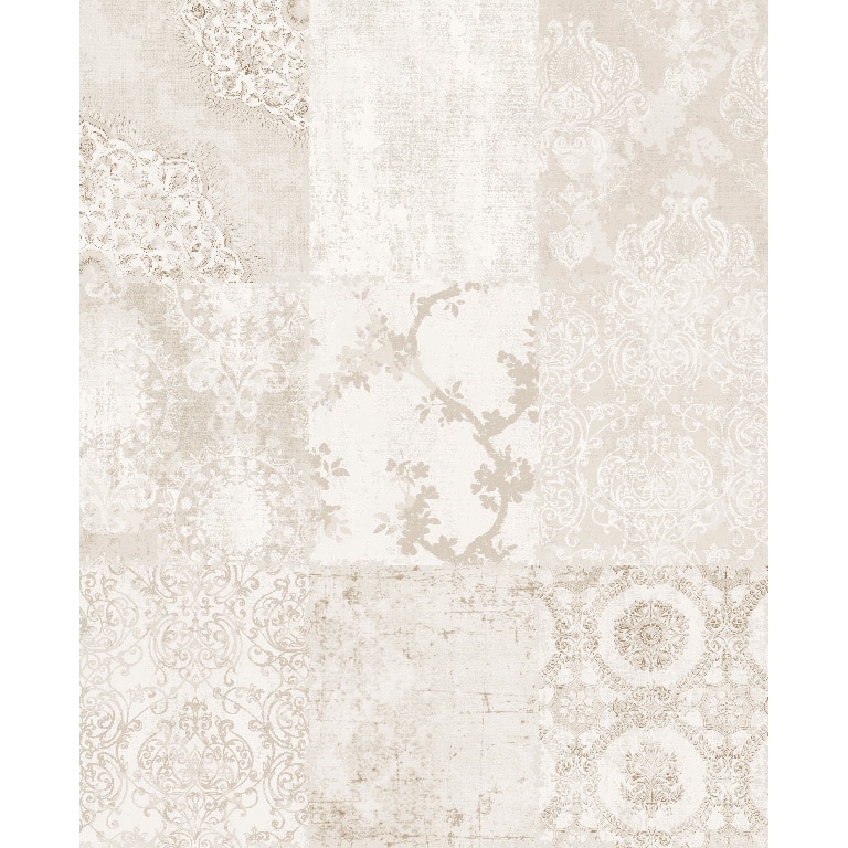 Tapet GOODHOME Meral, 53 x 1000 cm, model Damask, bej, 5.2 mp