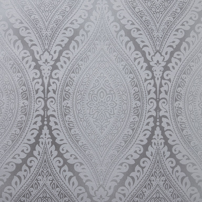 Tapet duplex, 0.53 x 10.05 m, gri, lucios