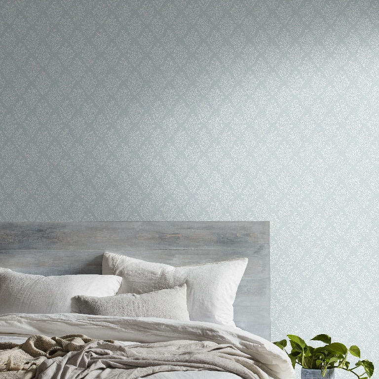 Tapet duplex, 0.52 x 10 m, albastru