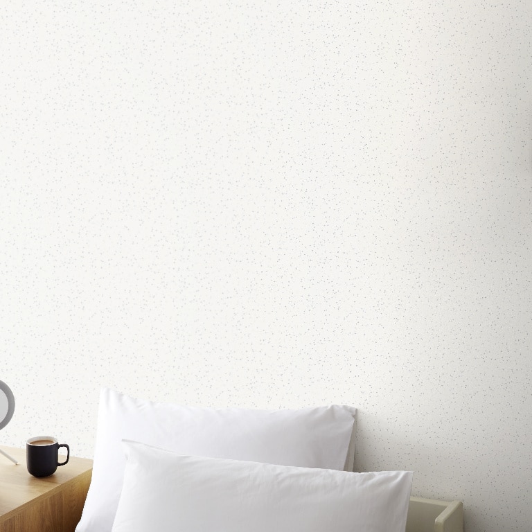 Tapet duplex, 10 x 0.52 m, alb