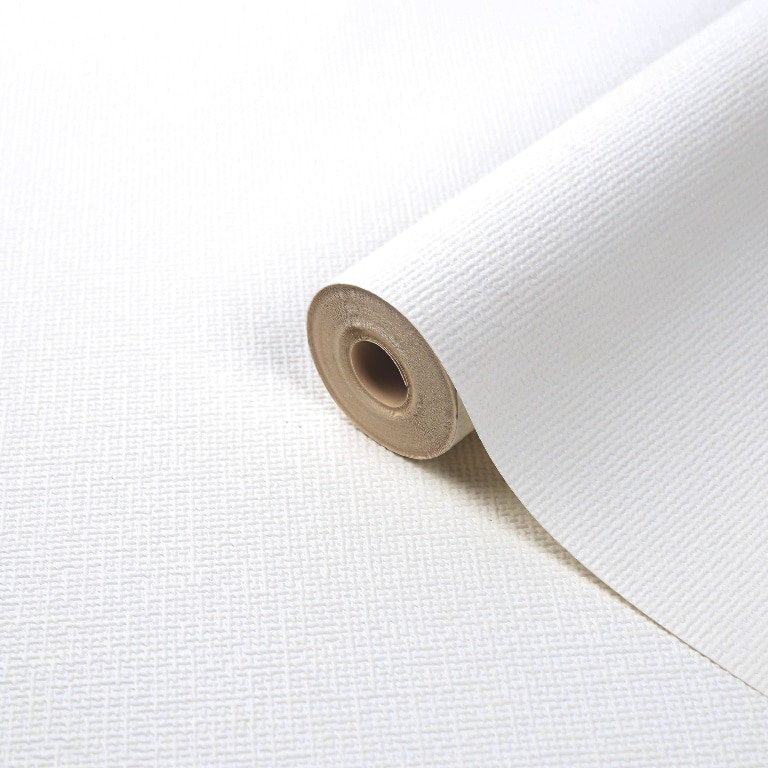 Tapet netesut, 0.52 x 10 m, alb  GoodHome, Palmeri