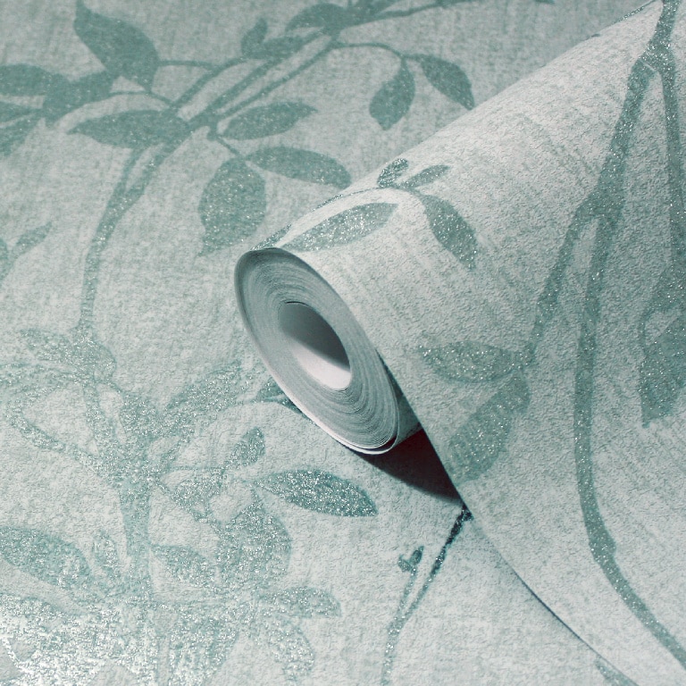 Tapet netesut, 0.53 x 10.05 m, verde