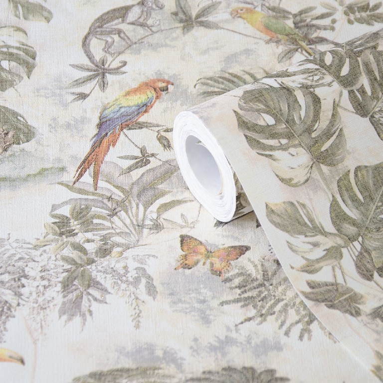 Tapet netesut, 0.53 x 10 m, multicolor, mat, peisaj